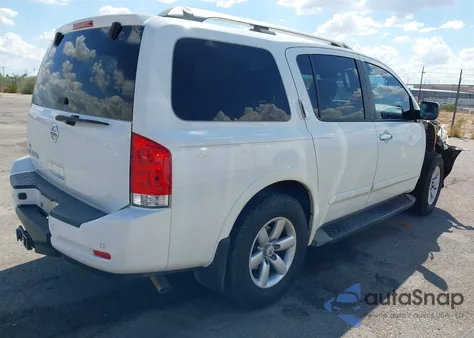 2012 Nissan Armada Sv из США, поврежденный, VIN 5N1AA0ND0CN620685